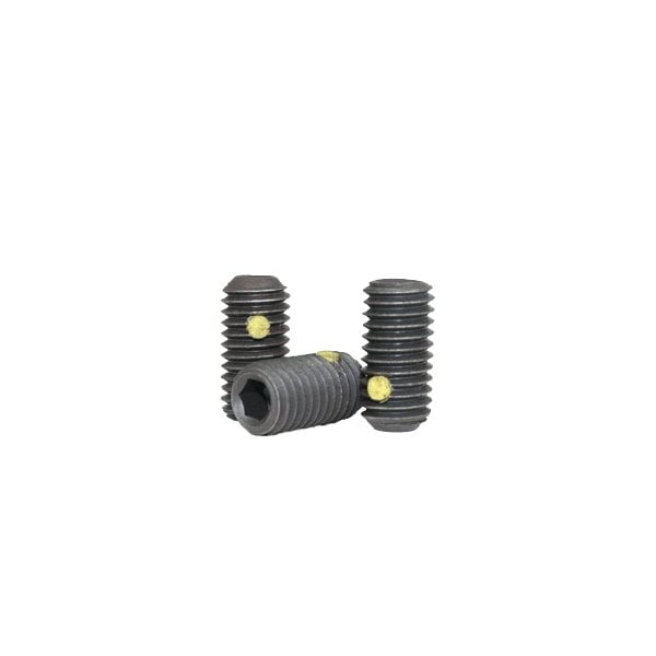Newport Fasteners Nylon Pellet Socet Set Screws Cup Point, 5/8-11 x 1 1/2", Alloy Steel, Black Oxide, 50PK 594503-50 - main